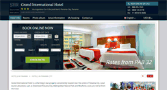 Desktop Screenshot of grandinternational-panamacity.com